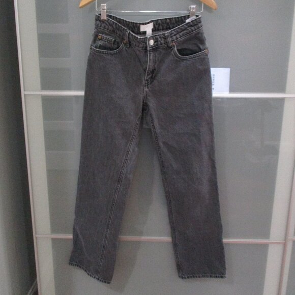H&M Boot Cut Black Wash Jeans - Picture 1 of 3
